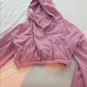 Alo Cropped Hoodie